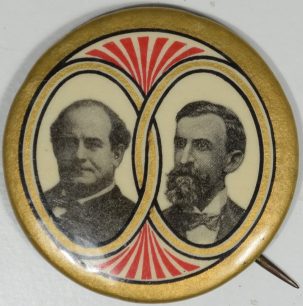 Other Collectibles 1908 1 3/4″ BRYAN-KERN JUGATE, GRAPHIC & SCARCE JUGATE CAMPAIGN BUTTON near-MINT