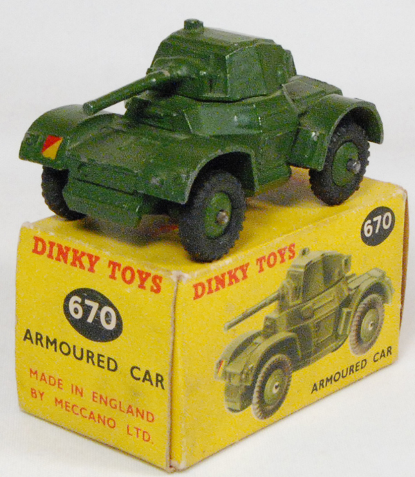 dinky armoured car