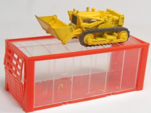 Dinky 1968 DINKY #95 “MINI DINKY” INTERNATIONAL SKID SHOVEL near-MINT w/ EXC BOX