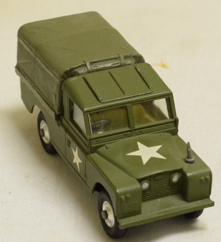 Corgi 1964 CORGI #357 MILITARY LAND ROVER MINT – NO BOX