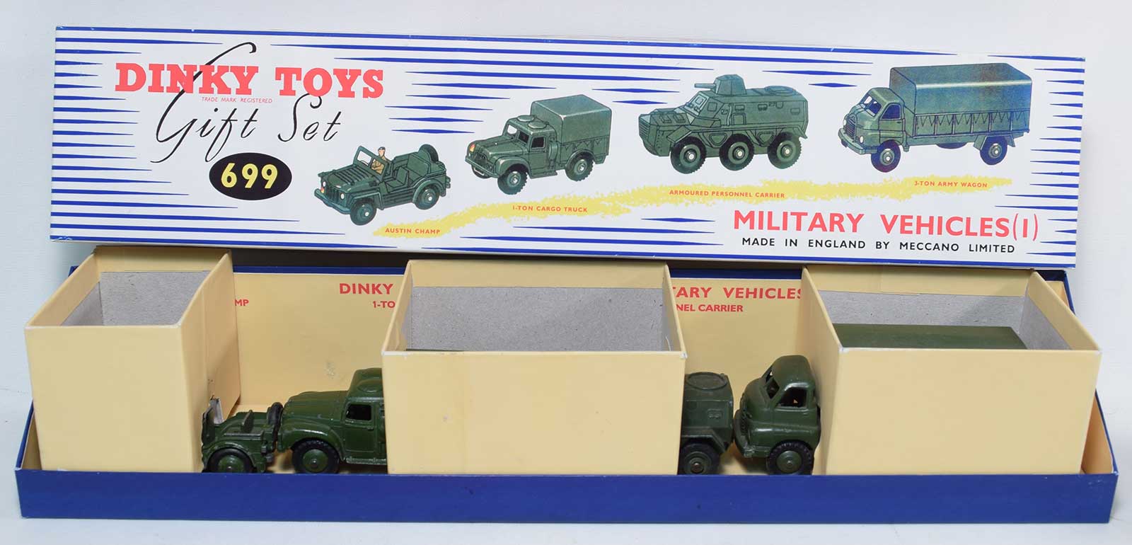 dinky toys military vehicles