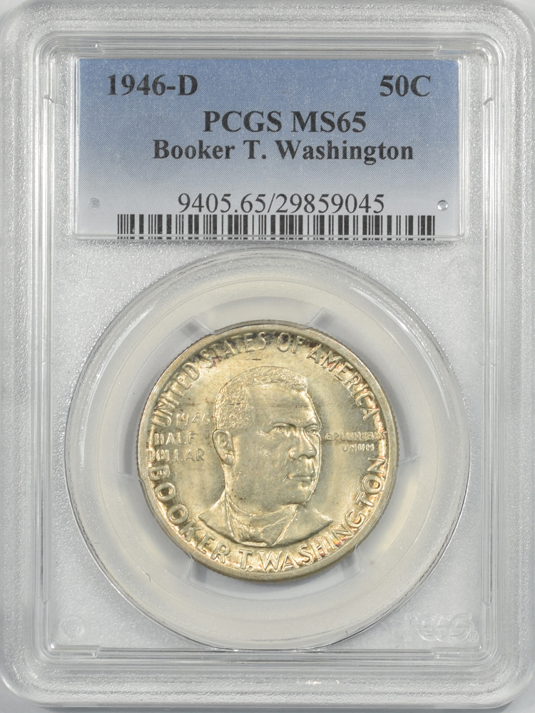 1946 Booker T Washington PCGS MS65 Mint State 65