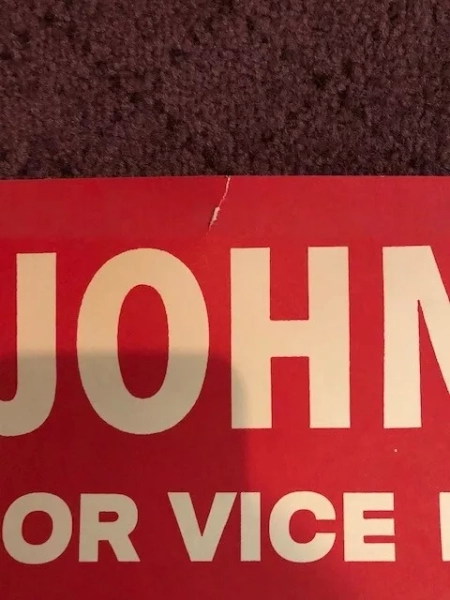 Other Collectibles 1960 JOHNSON FOR VICE PRESIDENT LEADERSHIP FOR THE 60S 13.5″ x 20.5″ POSTER RARE