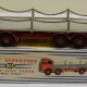 Dinky DINKY #513 GUY FLAT TRUCK W/ TAILBOARD, DK GREEN/MID-GREEN-VG/EXC, FAIR/GOOD BOX