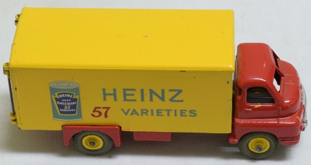 Dinky DINKY #923 BIG BEDFORD VAN HEINZ W/ BAKED BEAN CAN, NEAR MINT, EXC ORIGINAL BOX!