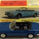 Dinky FRENCH DINKY #533 MERCEDES BENZ 300 SE, BLUE, MINT W/ NEAR-MINT BOX-PRISTINE!