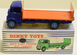 Dinky DINKY 913 GUY FLAT TRUCK W/ TAILBOARD, NEAR-MINT MODEL, VG BOX!