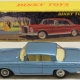 Dinky FRENCH DINKY #1423 CABRIOLET 504 PEUGOT, DARK BLUE, SCARCE, MINT W/ EXC BOX!