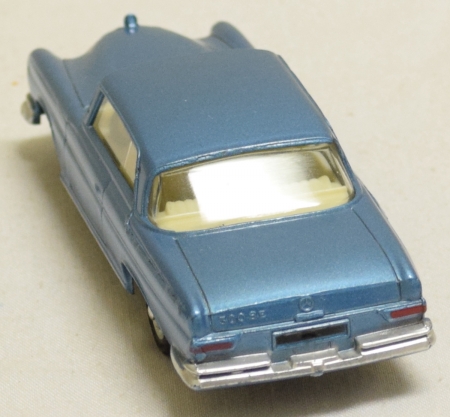 Dinky FRENCH DINKY #533 MERCEDES BENZ 300 SE, BLUE, MINT W/ NEAR-MINT BOX-PRISTINE!