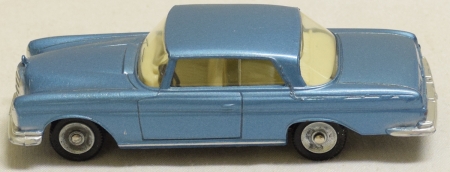 Dinky FRENCH DINKY #533 MERCEDES BENZ 300 SE, BLUE, MINT W/ NEAR-MINT BOX-PRISTINE!