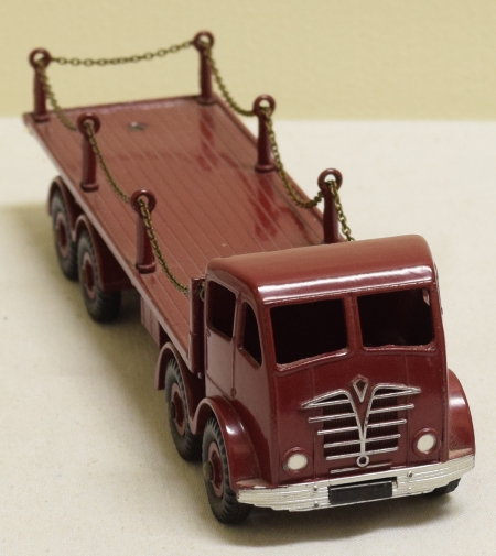 Dinky DINKY 905 FODEN FLAT TRUCK W/ CHAINS, NEAR-MINT MODEL W/ EXCELLENT BOX!