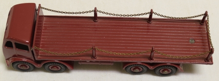 Dinky DINKY 905 FODEN FLAT TRUCK W/ CHAINS, NEAR-MINT MODEL W/ EXCELLENT BOX!