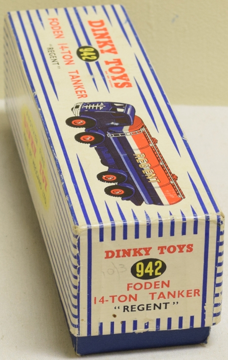 Dinky DINKY 942 FODEN REGENT TANKER, MINT MODEL W/ NEAR-MINT BOX!