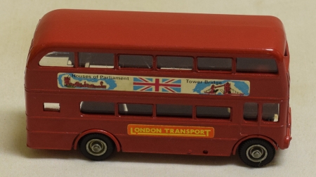 Other BUDGIE 236 ROUTEMASTER BUS, NEAR-MINT MODEL W/ MINT BOX!