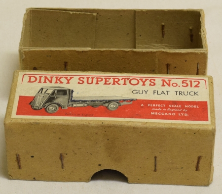 Dinky DINKY 512 GUY FLAT TRUCK, NEAR-MINT MODEL W/ VG++ BOX!