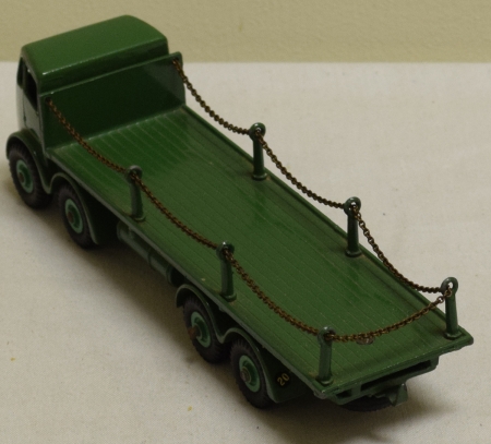 Dinky DINKY 905 FODEN FLAT TRUCK WITH CHAINS, NEAR-MINT MODEL W/ VG+ BOX!