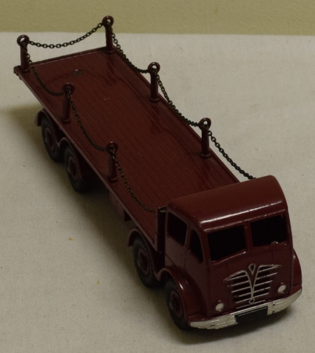 Dinky DINKY 905 FODEN FLAT TRUCK W/ CHAINS, EXCELLENT MODEL W/ VG BOX!