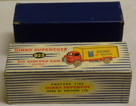 Dinky DINKY 923 BIG BEDFORD “HEINZ” VAN EXCELLENT MODEL W/ VG BOX!