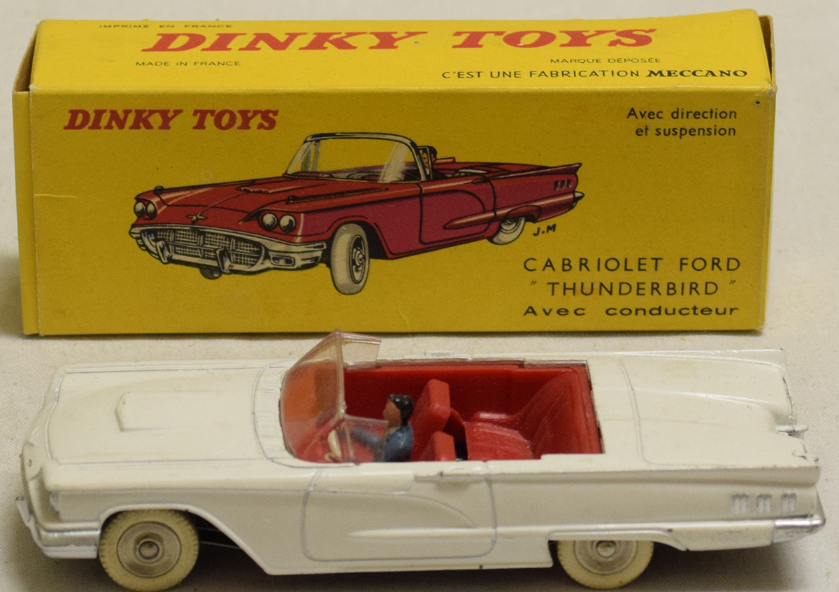 dinky toys cabriolet ford thunderbird