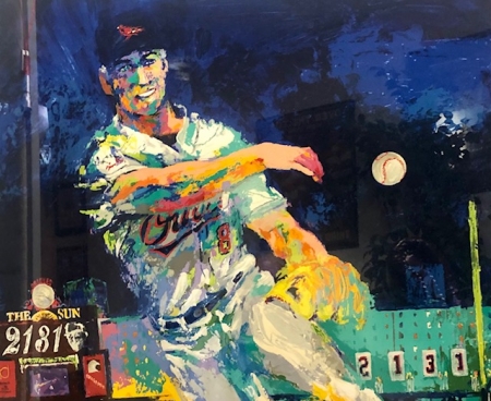 Other Collectibles LARGE LEROY NEIMAN CAL RIPKEN “2131” SERIGRAPH ARTIST PROOF, CUSTOM FRAME & COA