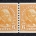 Postage SCOTT #723 6c ORANGE PAIR, MOG (LEFT STAMP-NH), FRESH & VF! CAT $29