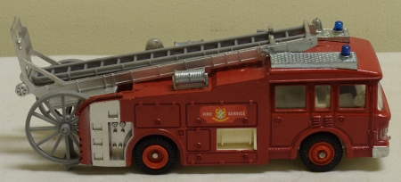 Dinky DINKY #266 ERF FIRE TENDER, GREY LADDER MINT MODEL IN GOOD+ BOX