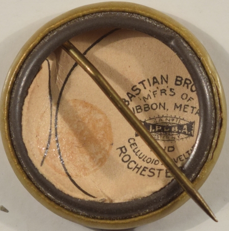 Pre-1920 GRAPHIC FULL COLOR BRYAN 7/8″ 1900 CAMPAIGN CELLULOID BUTTON-MINT CONDITION!
