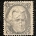 Postage SCOTT #87 2c “BLACK JACK”, E GRILL, USED, VF W/ CHOICE CENTERING, CATALOG $200