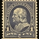 Postage SCOTT #335 5c BLUE, MOG-VLH, FRESH & abt VF, CAT $45