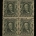 Postage SCOTT #300, 1c BLUE-GREEN, BLOCK OF 4, MOG-NH, abt VF, SATURATED COLOR, PO FRESH