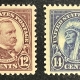 Postage SCOTT #331 & 332, 1c GREEN, 2c CARMINE, MOG-NH, PO FRESH & VF/VF+-CAT $31