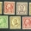 Postage SCOTT #598-601,604-606 (7), 1922 HORZ/VERT DEFINITIVE COILS, MOG-NH, VF-CAT $23