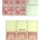 Postage SCOTT #681-682 2c RED, PLATE BLOCKS (2), VF+, MOG, NH, CAT $46 – APS MEMBER