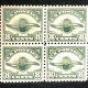 Postage SCOTT #740-748 1c-9c NATIONAL PARKS, BLOCKS OF 4 (2-8c BLOCKS), MOG-NH, CAT $51+