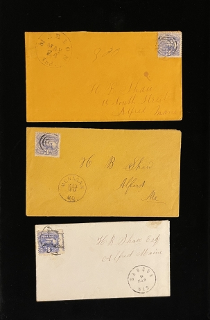 First Day Covers SCOTT #114, LOT OF 3 COVERS, POSTALLY USED ON CLEAN COVERS – CATLOG VALUE $72