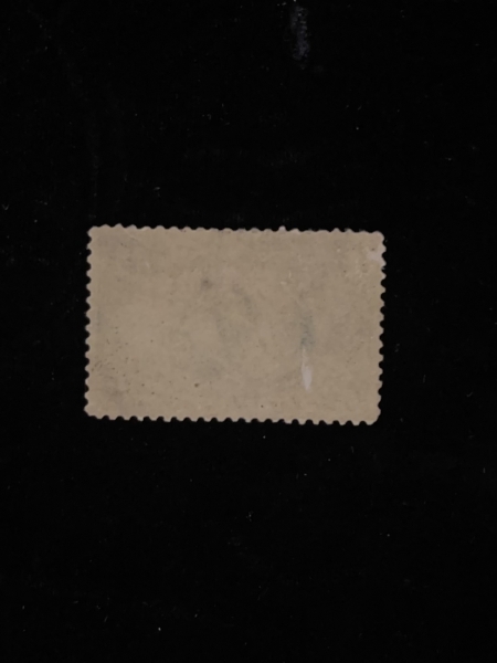 Postage SCOTT #285, 1c, DARK YELLOW-GREEN, MOG-NH, TINY THIN – CATALOG VALUE $75