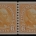 Postage SCOTT #723, 6c, ORANGE, GUIDE LINE PAIR, MOG-NH, FRESH & SUPERB – CATALOG $82.50