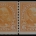 Postage SCOTT #723, LINE PAIR, 6c, DEEP ORANGE, MNG, VERY FRESH COLOR – CATALOG $60