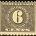 U.S. Stamps SCOTT #RB-61, 6c, BLACK, MOG-H, CREASES, AVG CENTERING – CATALOG VALUE $90