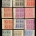 Postage SCOTT #809-824 PB, 4 1/2c-19c, PREXIES COMPLETE, MOG-NH, VF & FRESH! – CAT $61