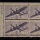 Air Post Stamps SCOTT #C-28 PLATE BLOCK, 15c, BROWN-CARMINE, MOG-NH, VF-FRESH! – CATALOG $30