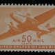 Air Post Stamps SCOTT #C-28 PLATE BLOCK, 15c, BROWN-CARMINE, MOG-NH, VF-FRESH! – CATALOG $30