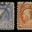 Postage SCOTT #419-420, 20c, ULTRAMARINE, 30c, ORANGE-RED, USED, ABT FINE – CATALOG $35