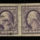 Postage SCOTT #488, 3c LIGHT VIOLET, TY I PAIR, MOG-NH, VF-FRESH – CATALOG VALUE $22.50