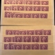 Postage SCOTT #818 13C BLUE-GREEN, 20 PLATE BLOCKS, MOG-NH, POST OFFICE FRESH, CAT $148