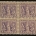 Postage SCOTT #537 3c DEEP VIOLET, BLOCK OF 4, MOG-NH, FINE+, CAT $80