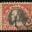 Postage SCOTT #547 $2 CARMINE & BLACK; USED W/ AVERAGE CENTERING-CATALOG $35