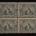 Postage SCOTT #328, 1c, GREEN, BLOCK OF 4, MOG-NH, AVG CENTERING, FRESH COLOR – CAT $285