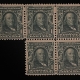 Postage SCOTT #76, 5c, BROWN, USED, WRINKLES, VF APPEARANCE – CATALOG VALUE $120