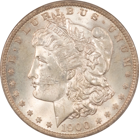Morgan Dollars 1900-O/CC MORGAN DOLLAR PCGS MS-63, FRESH & SATINY CHOICE UNCIRCULATED